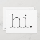 Carte Postale salut. (Devant / Derrière)