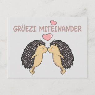 Carte Postale Salut à tous, Suisse
