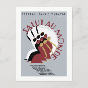 Carte Postale Salut Au Monde