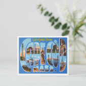 Carte Postale Salut de Cape Cod, Massachusetts Travel (Debout devant)