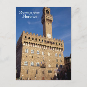 Carte postale "Salut de Florence"