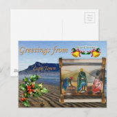 Carte Postale Salut de notre nation arc-en-ciel (Devant / Derrière)