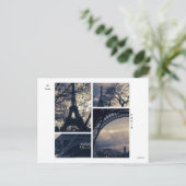 Carte Postale Salut de Paris (Debout devant)