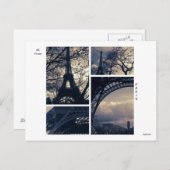 Carte Postale Salut de Paris (Devant / Derrière)