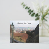 Carte Postale salut de prague (Debout devant)