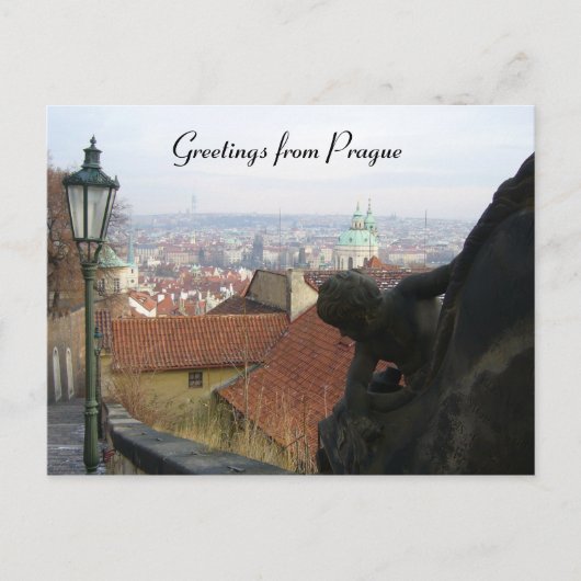 Carte Postale salut de prague (Devant)