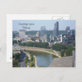 Carte Postale Salut de Vilnius (Devant / Derrière)