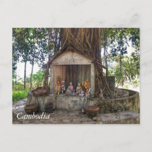 Carte Postale Salut du Cambodge