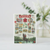 Carte Postale Salut du Canada (Debout devant)