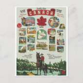 Carte Postale Salut du Canada (Devant)