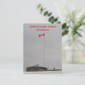 Carte Postale Salut du Canada (Debout devant)