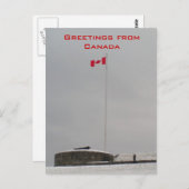 Carte Postale Salut du Canada (Devant / Derrière)