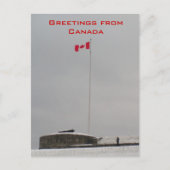 Carte Postale Salut du Canada (Devant)