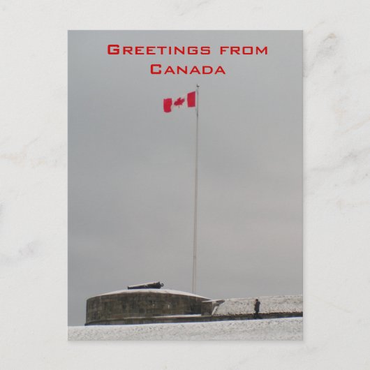 Carte Postale Salut du Canada (Devant)