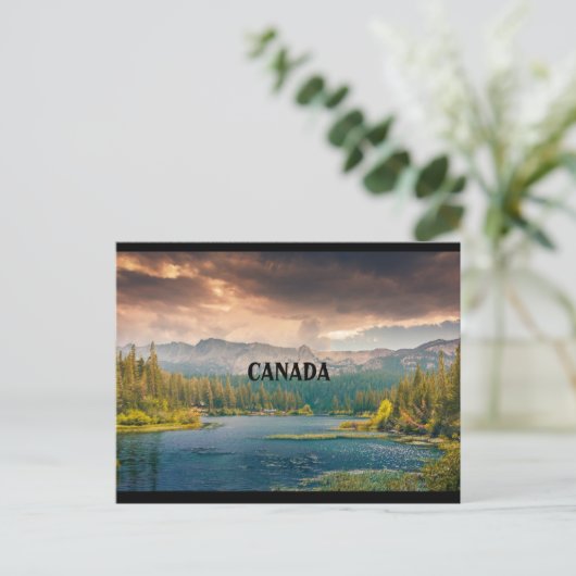 Carte Postale Salut du Canada (Debout devant)
