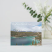 Carte Postale Salut du lac Emerald (Debout devant)