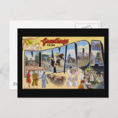 Carte Postale Salut du Nevada (Devant / Derrière)