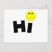 Carte Postale Salut visage) (Devant)