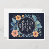 Carte Postale Salutation (Devant / Derrière)