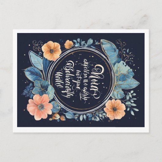 Carte Postale Salutation (Devant)