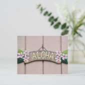 Carte Postale Salutation Aloha (Debout devant)