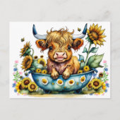 Carte Postale Salutation de campagne (Devant)