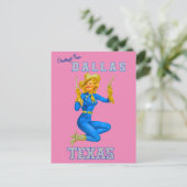 Carte Postale Salutation de Dallas Texas Postcard (Debout devant)