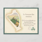 Carte Postale Salutation de la Saint-Patrick (Devant)