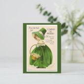 Carte Postale Salutation de la Saint-Patrick, (Debout devant)