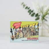 Carte Postale Salutation De Okmulgee Oklahoma (Debout devant)