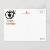 Carte Postale Salutation des Aliens (Dos)