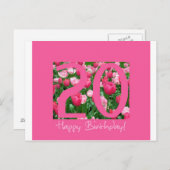 Carte Postale Salutation du 20e anniversaire (Devant / Derrière)