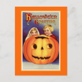 Carte Postale "Salutation Halloween" (Devant)