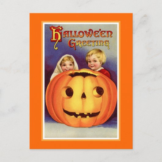 Carte Postale "Salutation Halloween" (Devant)