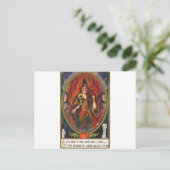Carte Postale Salutation Halloween vintage (Debout devant)