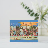 Carte Postale Salutation Vintage pour Minnesota  (Debout devant)
