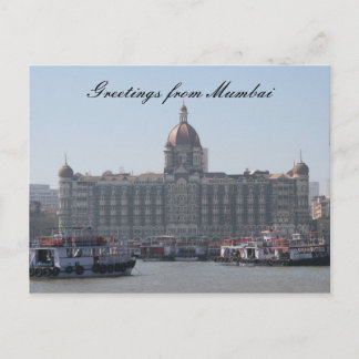 Carte Postale salutations à mumbai
