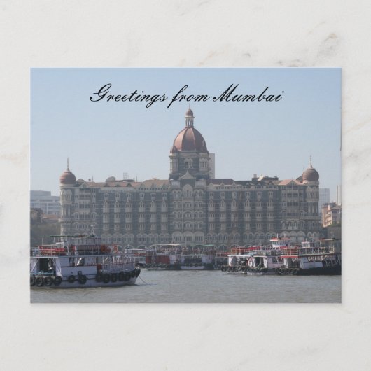 Carte Postale salutations à mumbai (Devant)