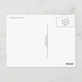 Carte Postale Salutations amicales (Dos)