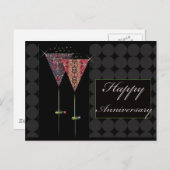 Carte Postale Salutations - Bon Anniversaire (Devant / Derrière)