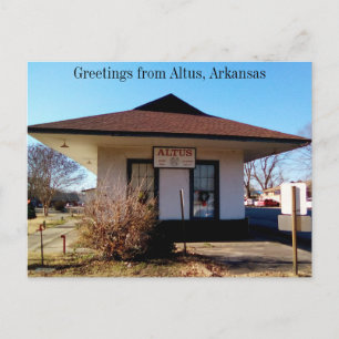 Carte Postale Salutations D'Altus, Arkansas