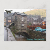 Carte Postale Salutations d'Ambleside (Devant)