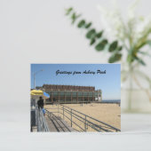 Carte Postale Salutations d'Asbury Park (Debout devant)