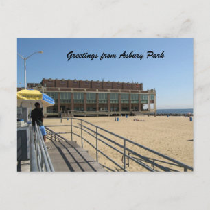 Carte Postale Salutations d'Asbury Park