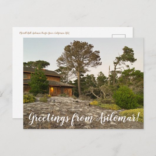 Carte Postale Salutations d'Asilimar ! (Devant / Derrière)