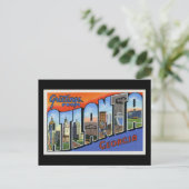 Carte Postale Salutations d'Atlanta (Debout devant)