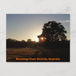 Carte Postale Salutations d'Australie