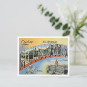 Carte Postale Salutations de Allentown, Pennsylvania Travel (Debout devant)