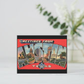 Carte Postale Salutations de Austin Texas Postcard (Debout devant)