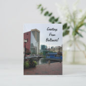 Carte Postale Salutations de Baltimore (Debout devant)